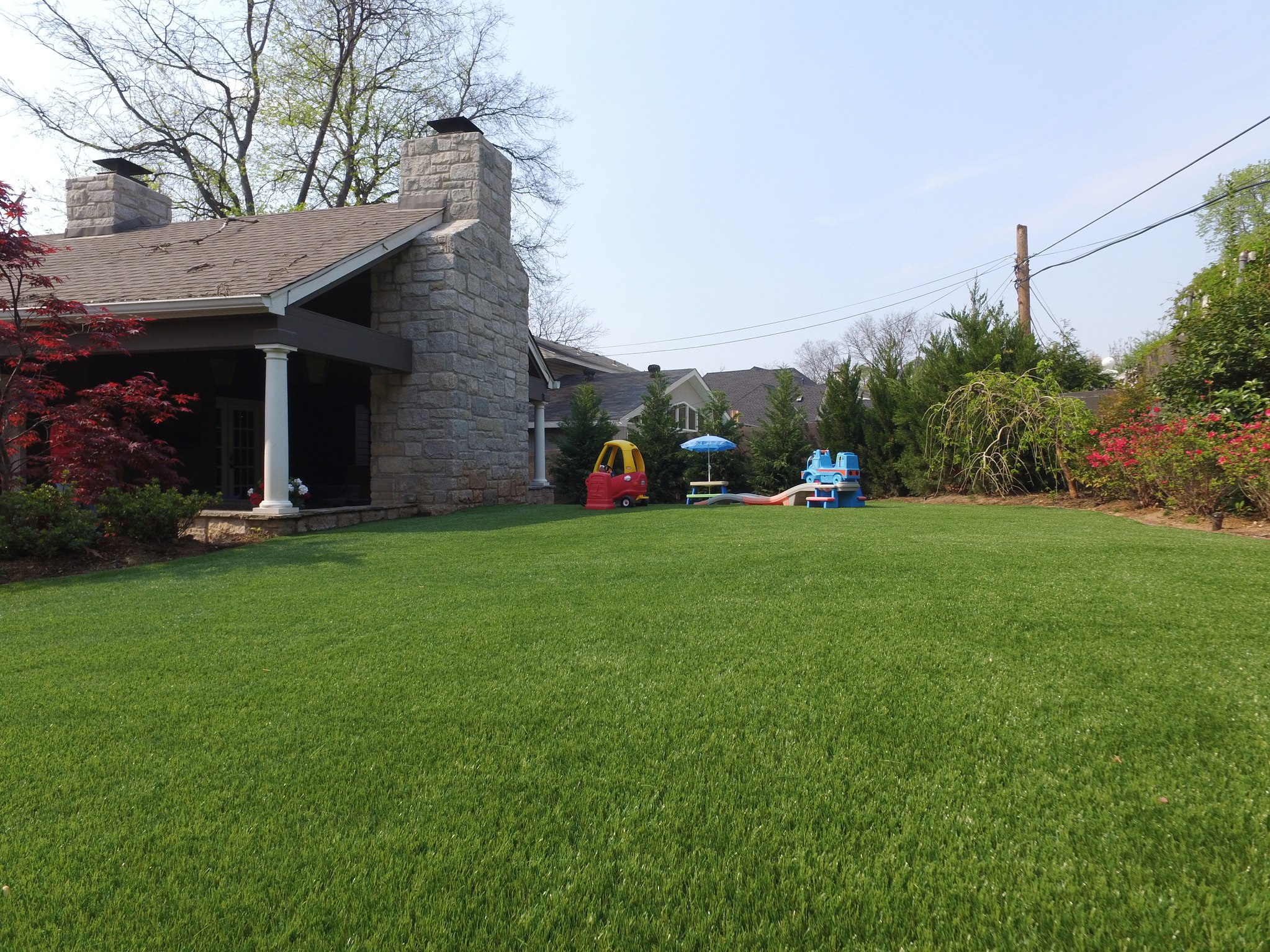 Earth Day artificial grass