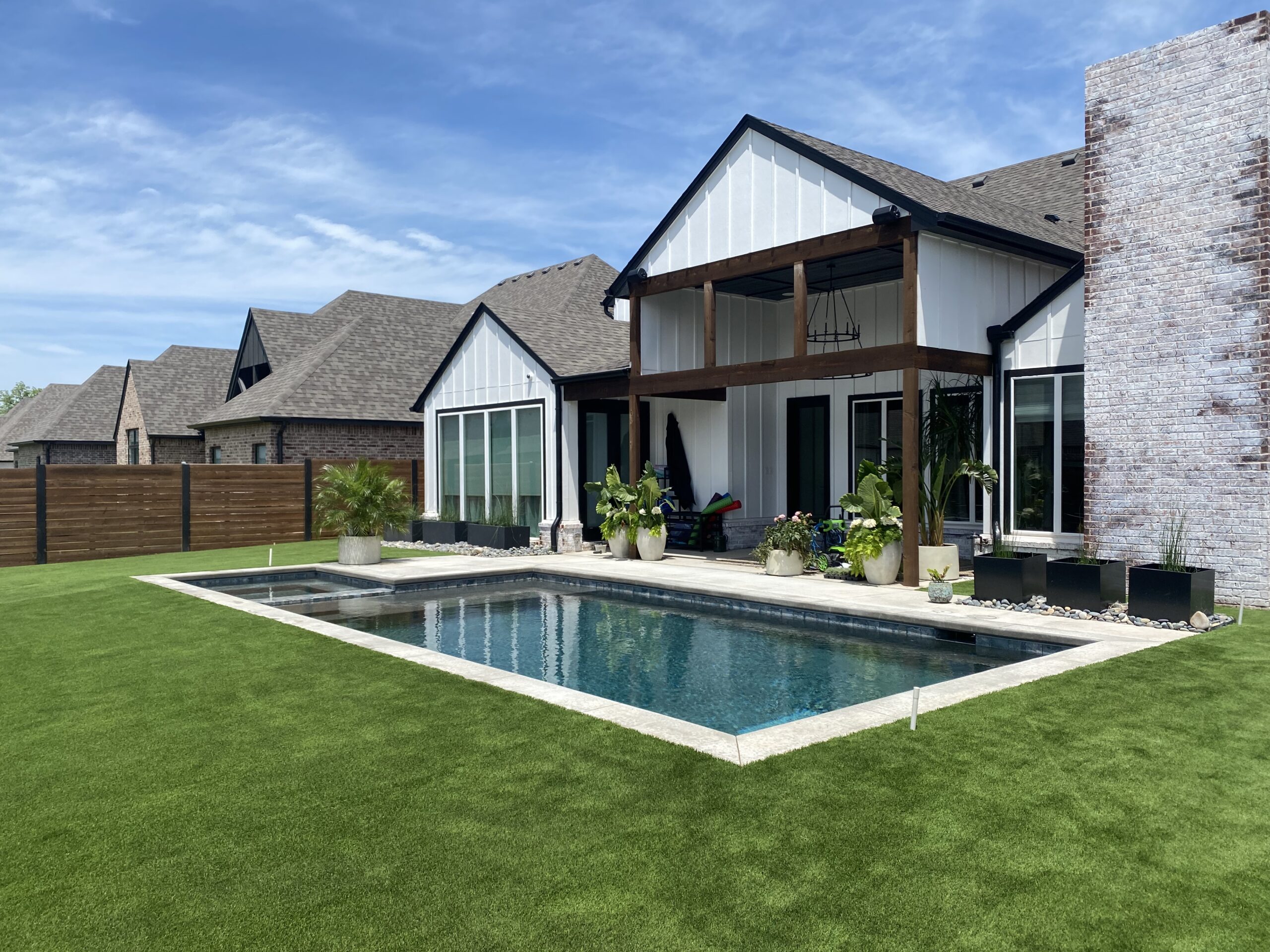 synthetic lawn grass