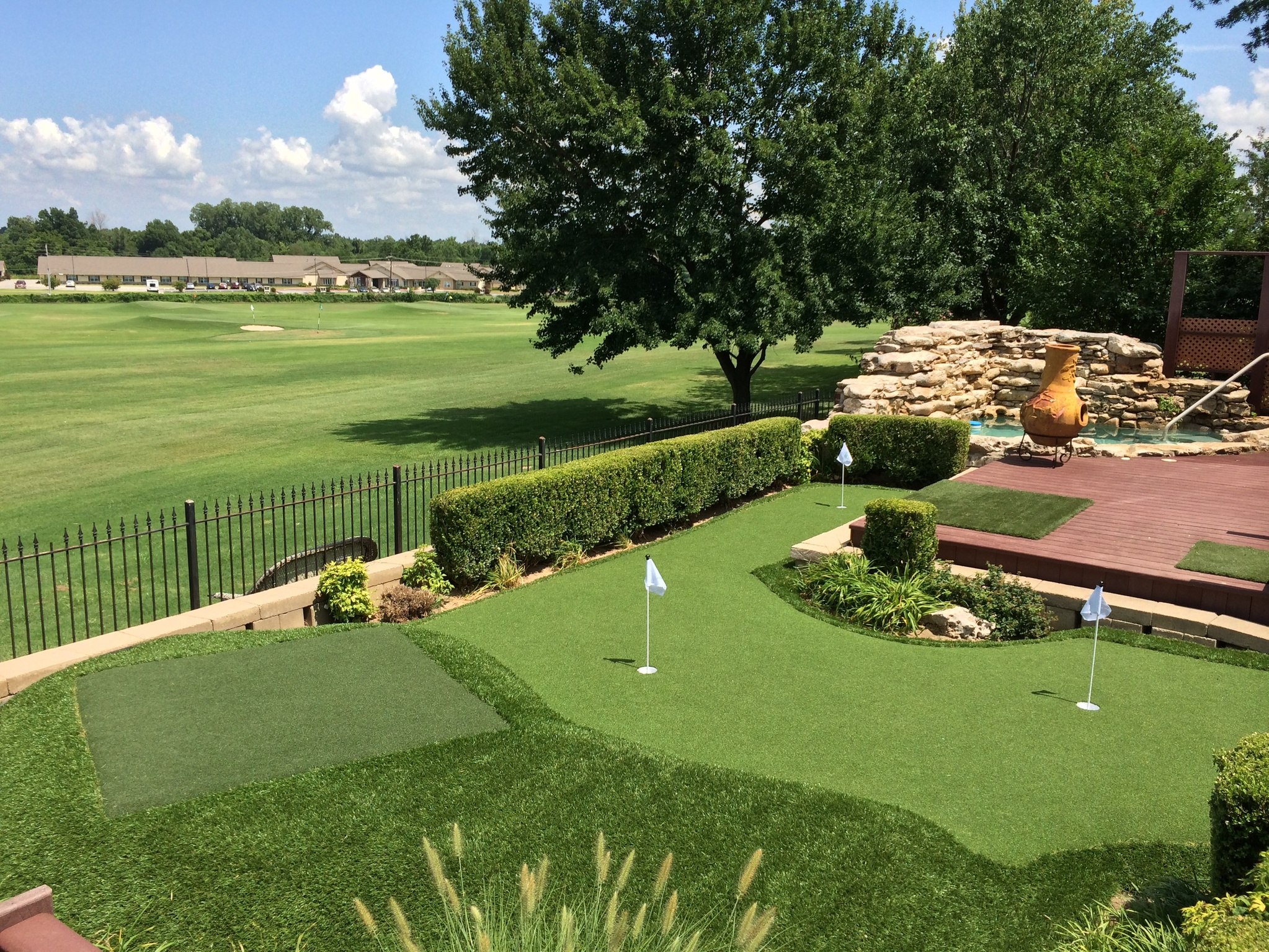 Artificial Grass Decks
