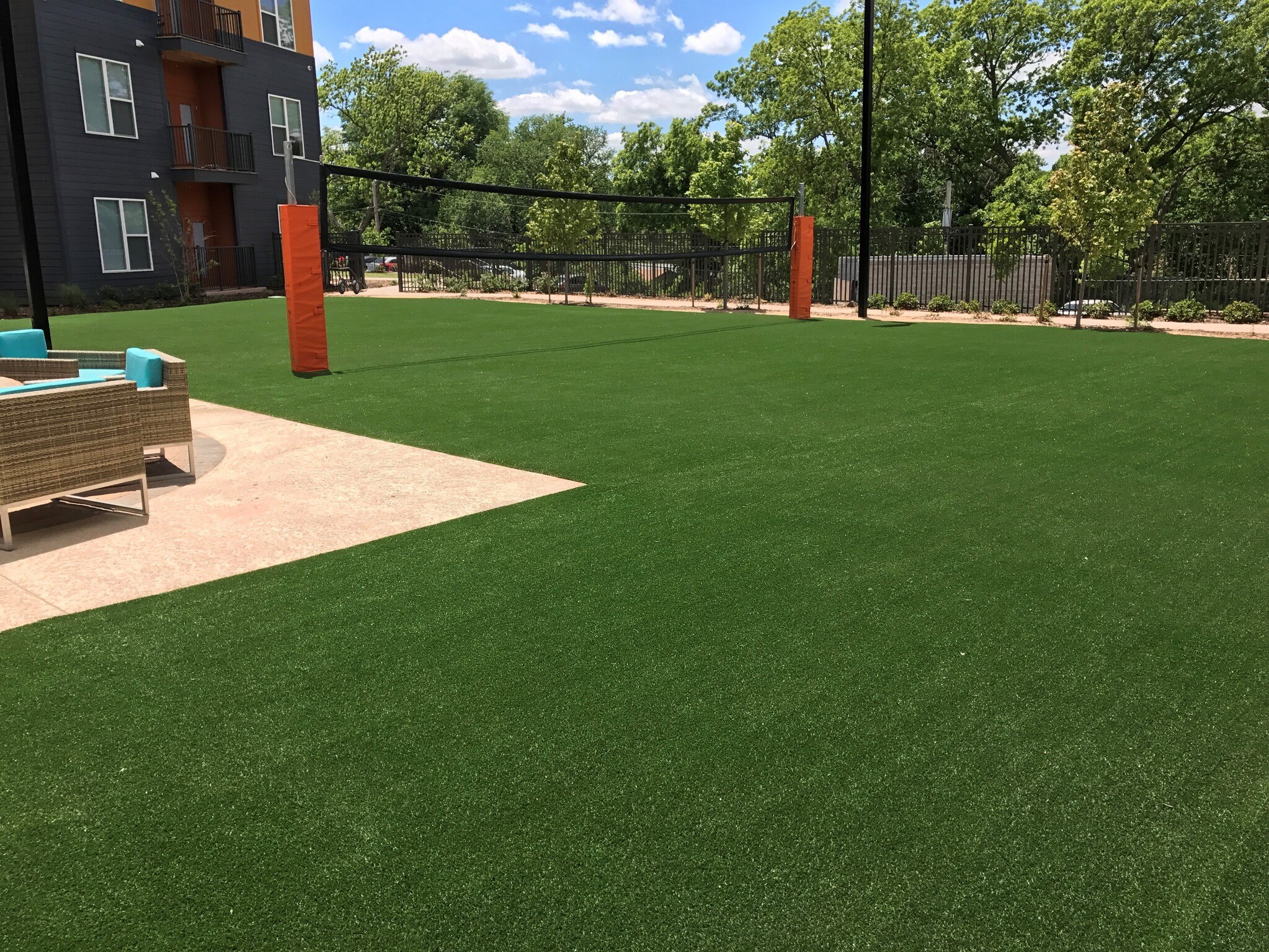 Commercial Artificial Turf Landscape