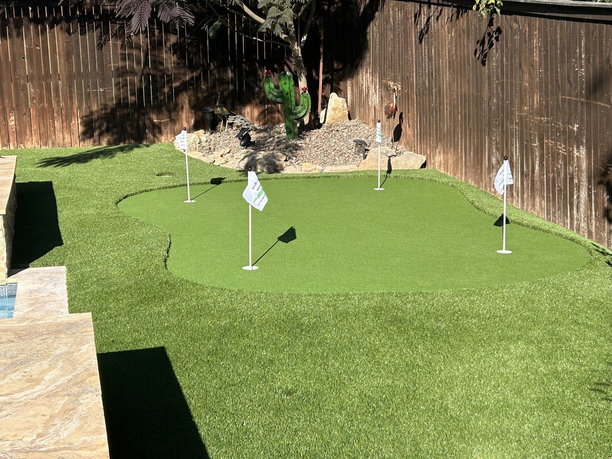 home synthetic putting green