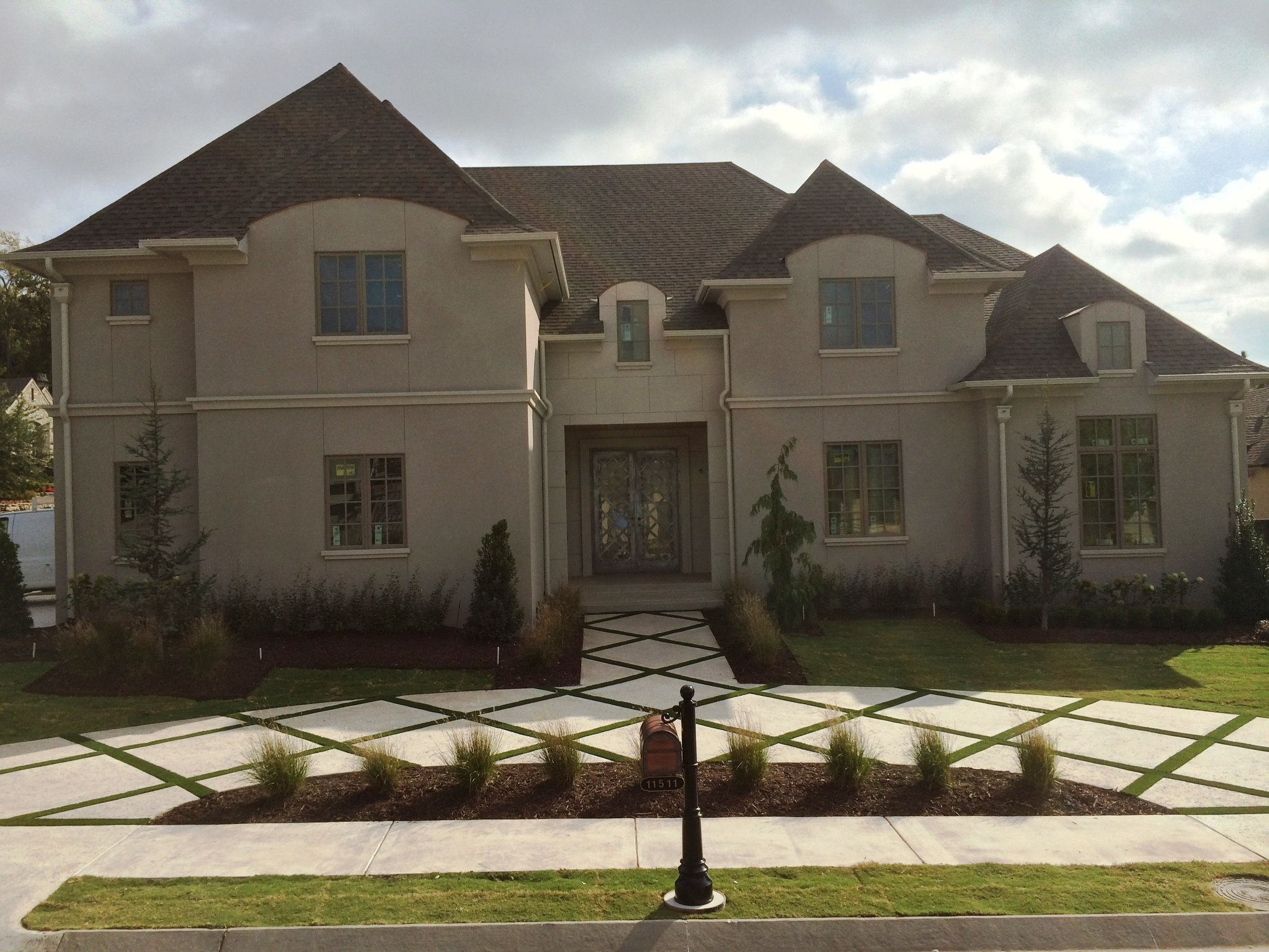 artificial grass driveway