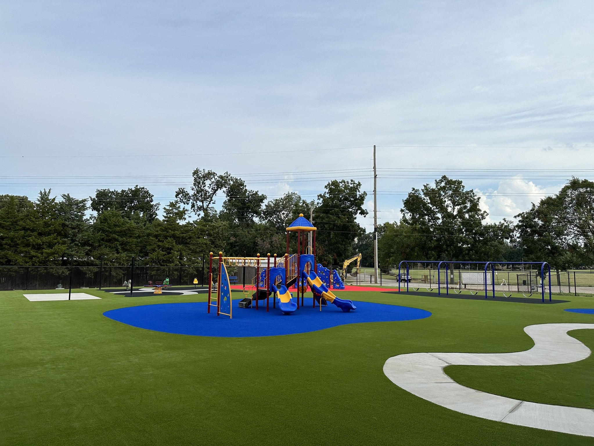 playground artificial grass